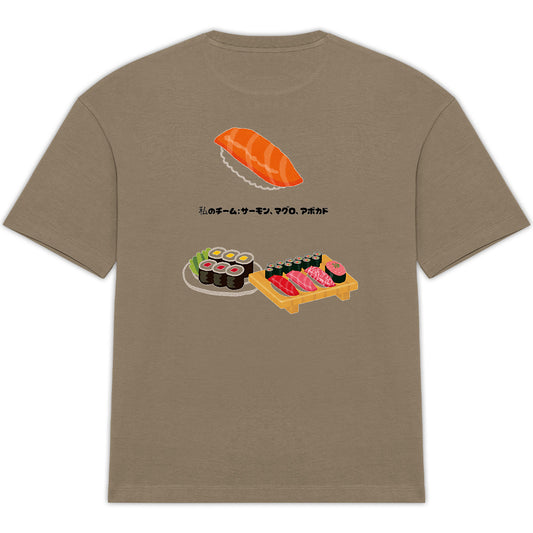 t-shirt sushi unyx - dos_0