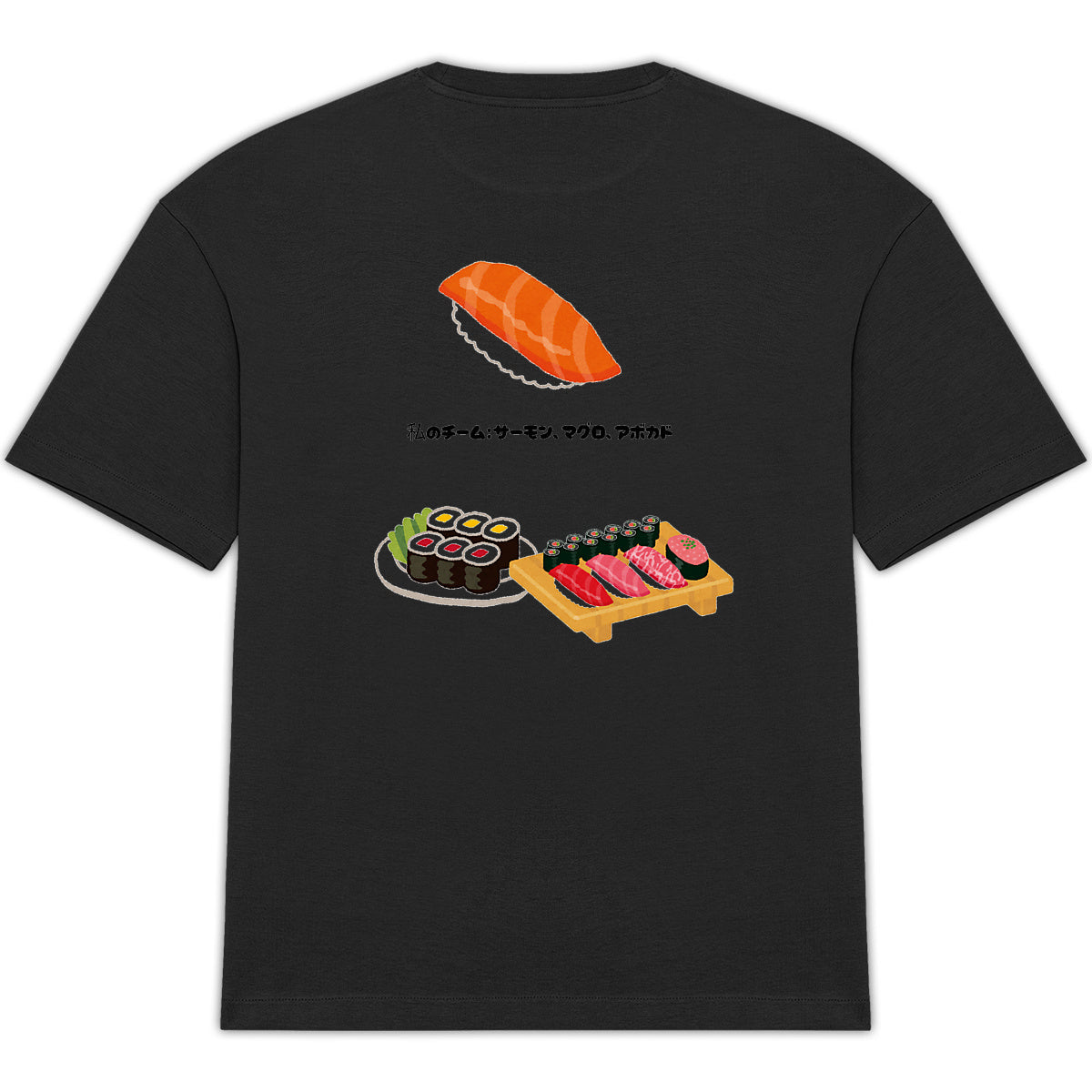 t-shirt sushi unyx - dos_3