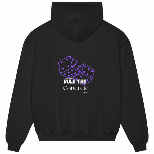 Sweat à capuche Unisexe Oversized Streetwear - dos_noir