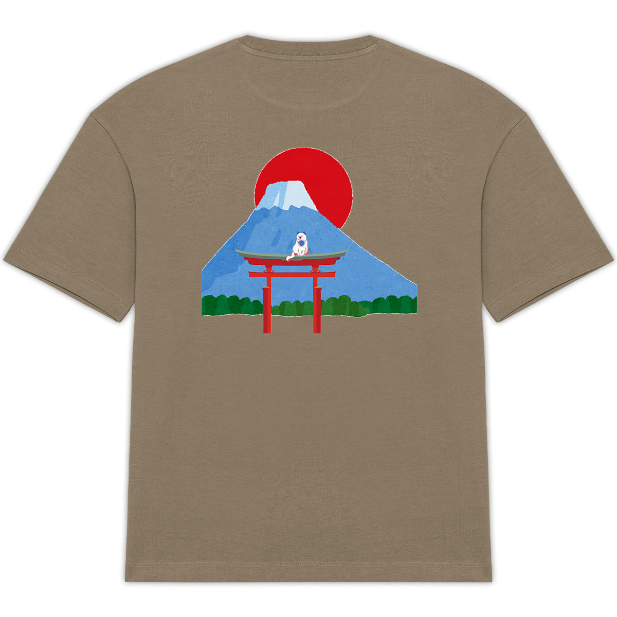 t-shirt Unyx mont Fuji - dos_0