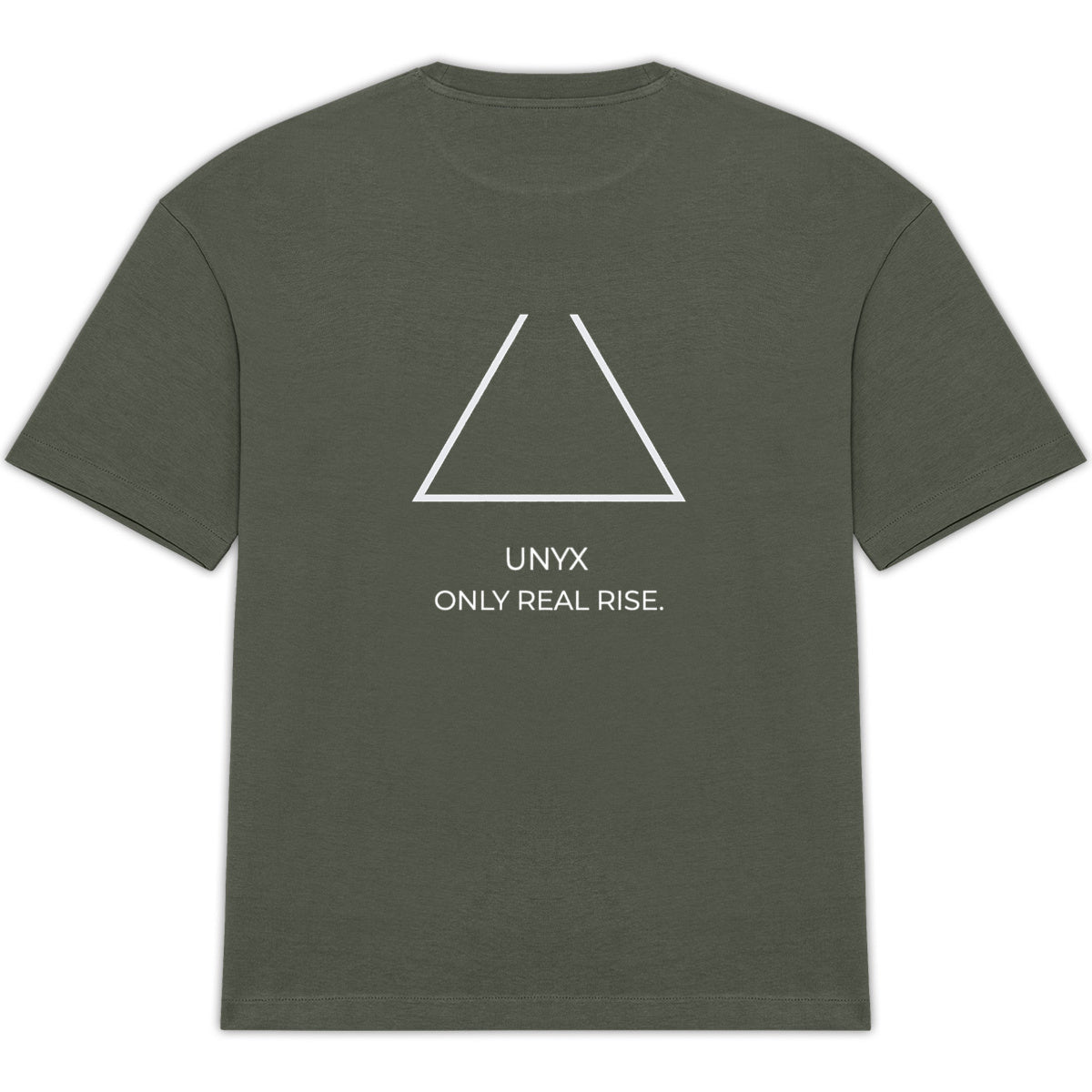 T-shirt Unisexe Oversized - UNYX ONLY REAL RISE - dos_1