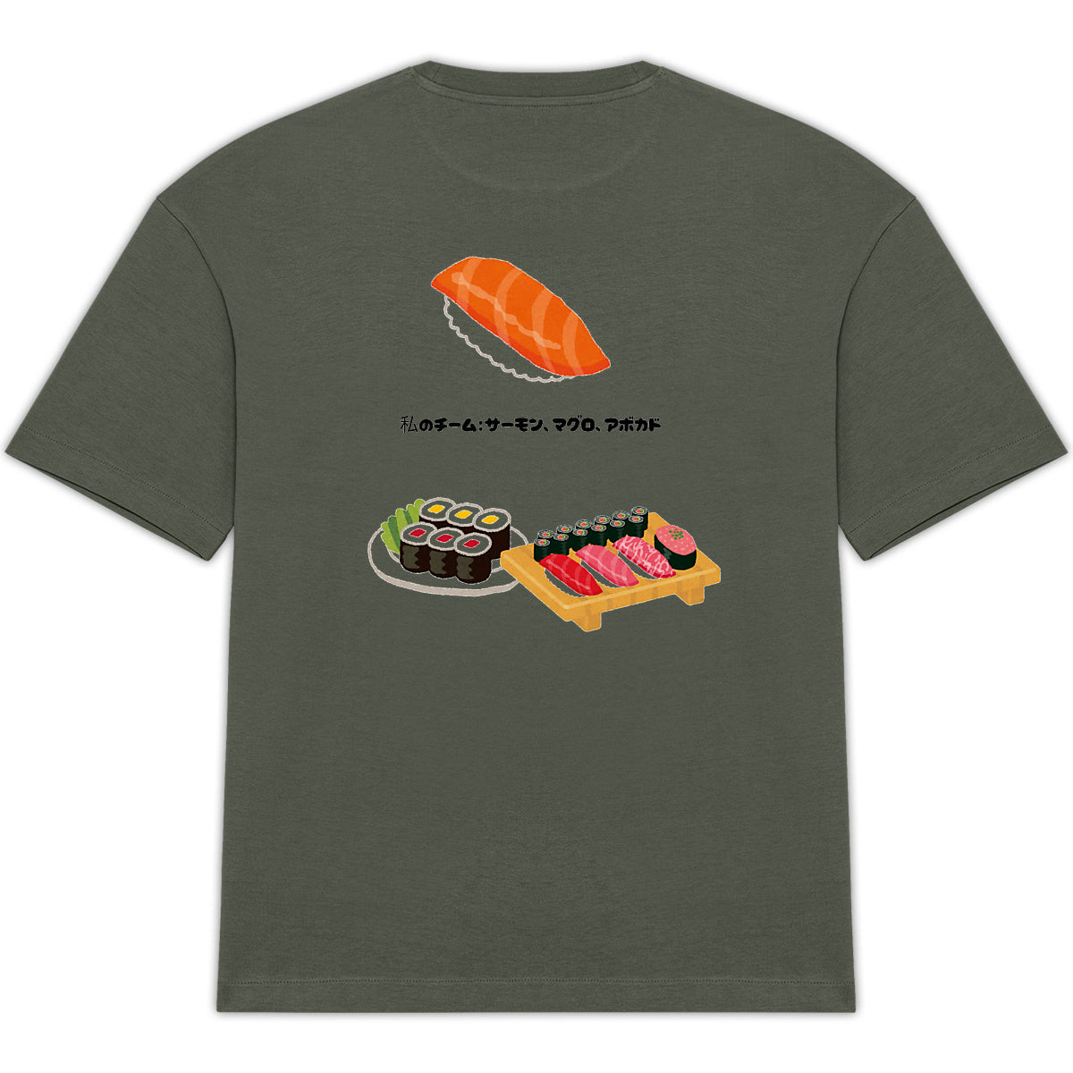 t-shirt sushi unyx - dos_1