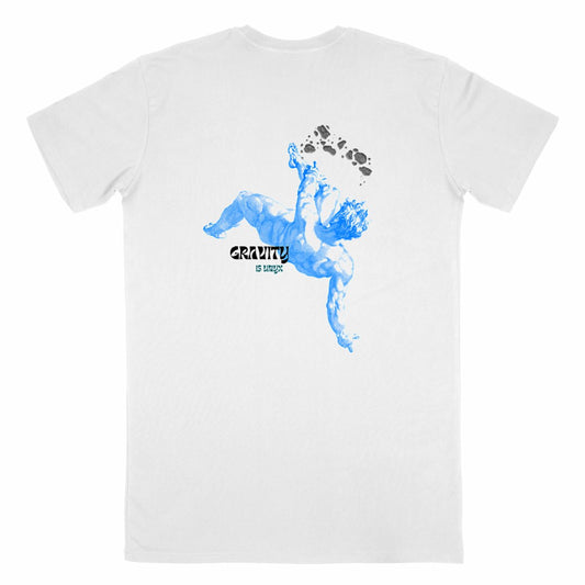 t-shirt made in France gravity - dos_blanc
