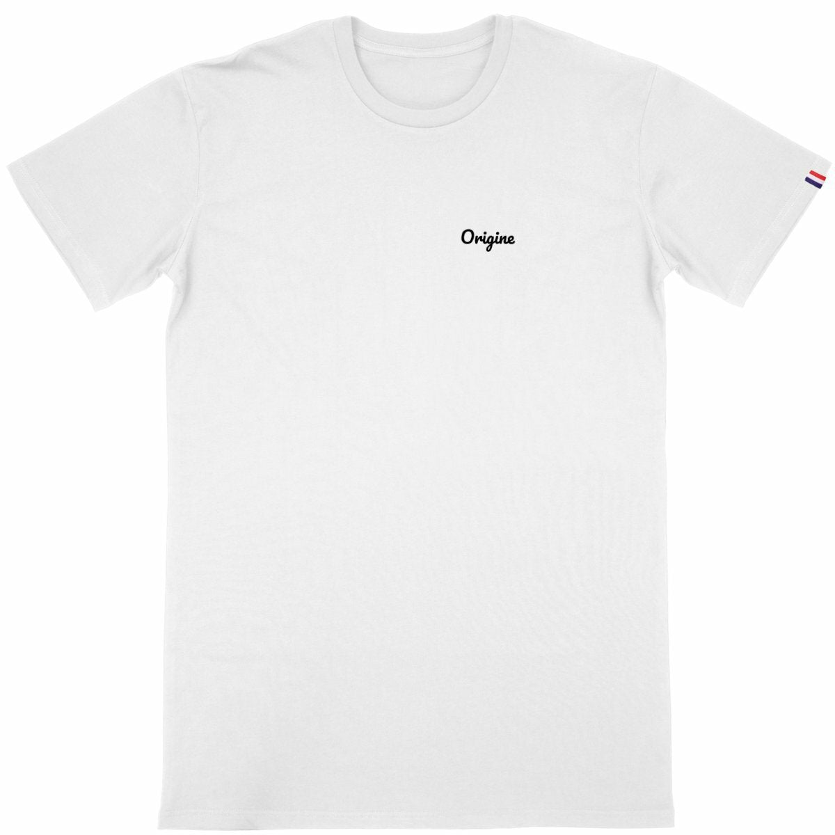 T-shirt Homme Made in France - Collection Origine - face_blanc