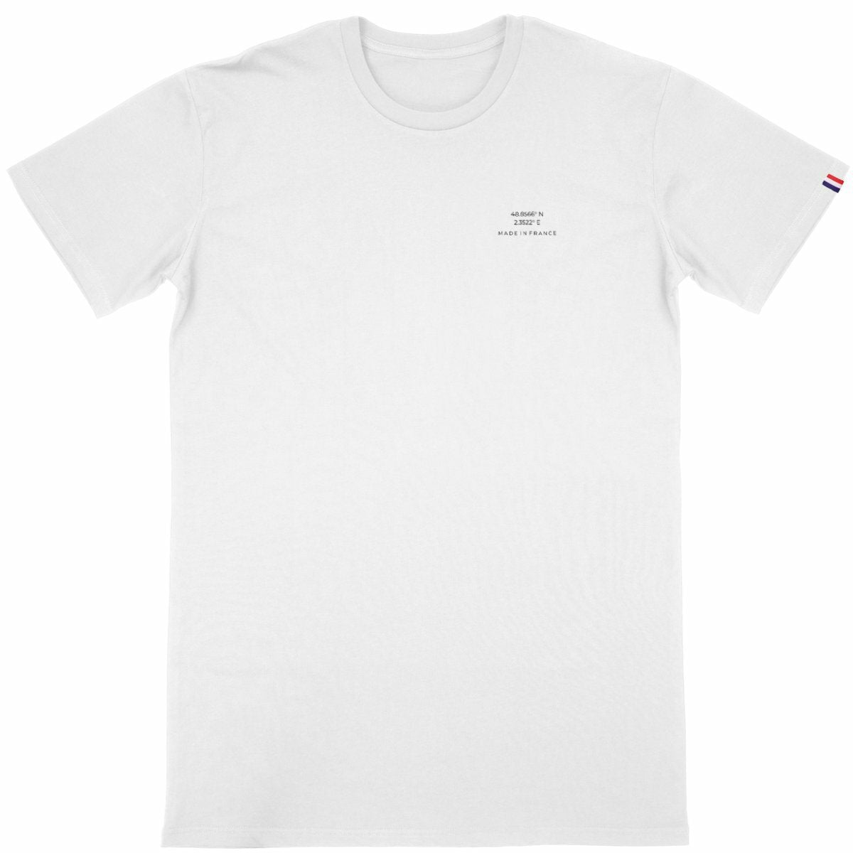 T-shirt Homme Made in France - Collection Origine - face_blanc