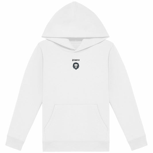 Sweat à capuche Léger Enfant avec logo Unyx - face_blanc